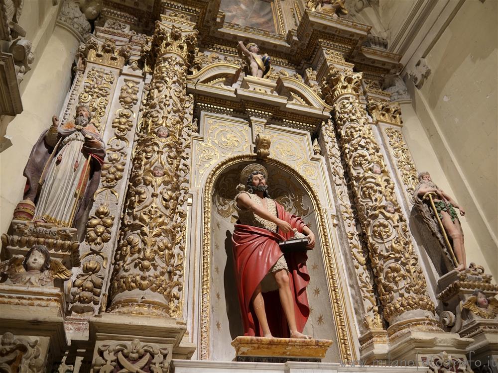 Lecce (Italy) - Lateral altar in the Duomo